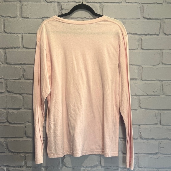 NWOT Aeropostale Light Pink Graphic Long Sleeve Tee size L - Picture 7 of 7